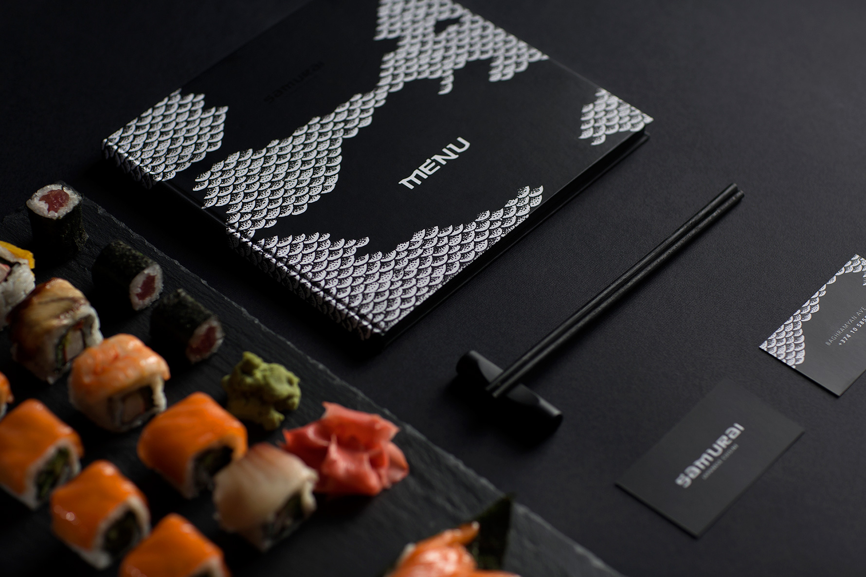  SAMURAI JAPANESE CUISINE BRANDING